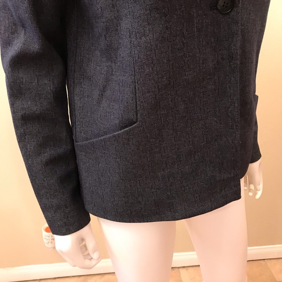 FRNCH Paris Womens Blazer Jacket Dark Blue NEW - Picture 6 of 14